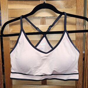 Avia Pink and Black Sport's Bra Women's Size XL